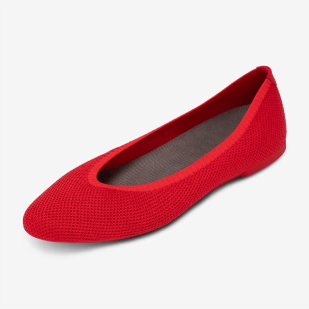 Red Allbirds Treebreezer Flats (Size 8)